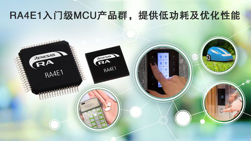 瑞薩電子推出全新RA4入門級產品群 以平衡低功耗性能，開啟電子產品設計新紀元